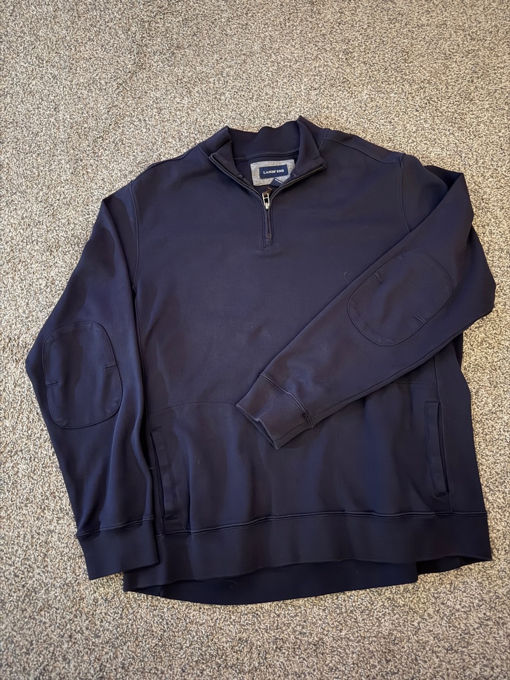 Men’s Lands End sz large 1/4 zip